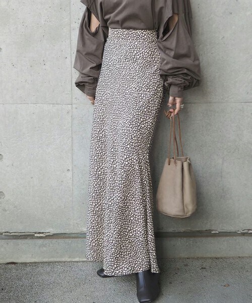 LAULEN（ローレン）の「multi leopard skirt（スカート）」 - WEAR