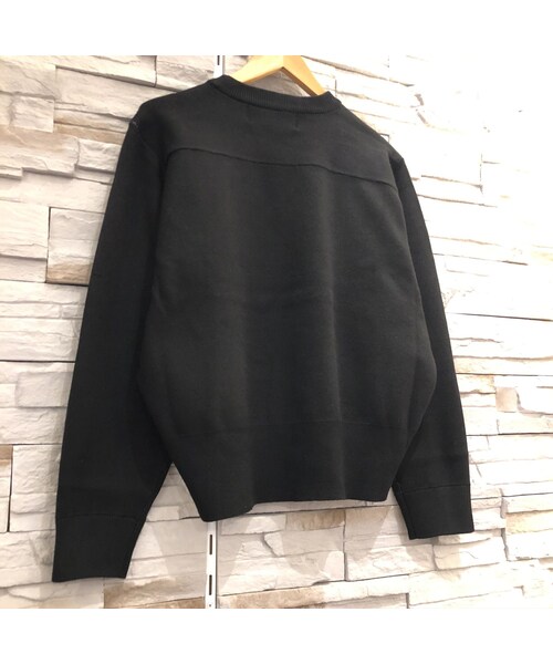 美品☆トーマスマグパイ ロゴニット ブラック no brand（ノーブランド）の「【THOMAS MAGPIE(トーマスマグパイ