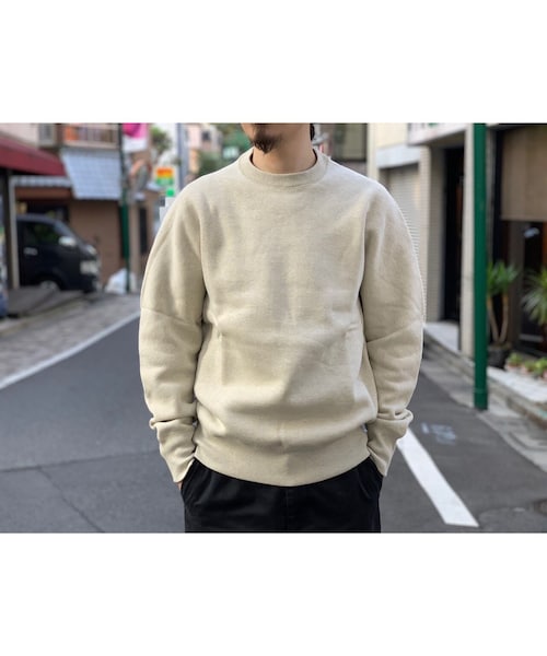 Scye ダブルフェイスニット スウェットパンツ（ブラック