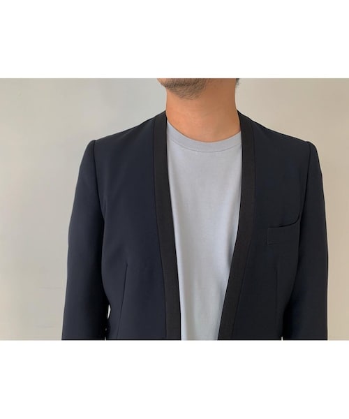 m’s braque Collarless Jacket ノーカラージャケット m's braque Collarless Jacket ノーカラージャケット