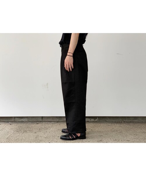 NEATニート turpan satin WIDE ワイド NEAT（ニート）の「NEAT / TURPAN SATIN WIDE（その他パンツ）」 - WEAR