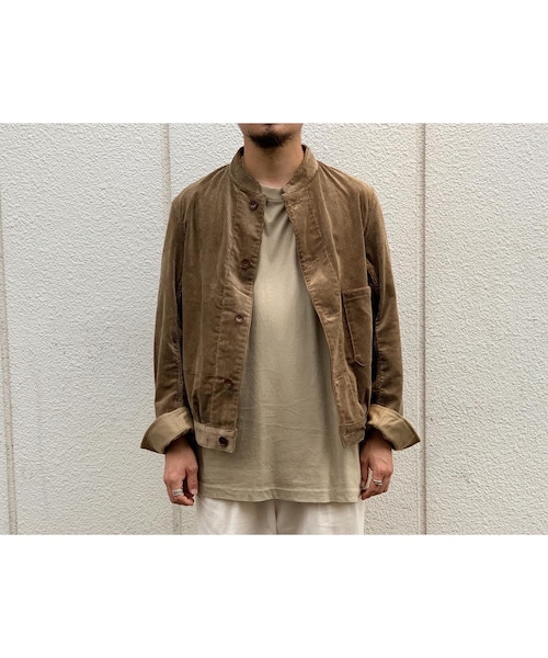 Scye（サイ）の「SCYE / Cotton Corduroy Stand Collar Work Jacket