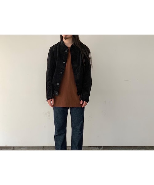 Scye（サイ）の「SCYE / Cotton Corduroy Stand Collar Work Jacket