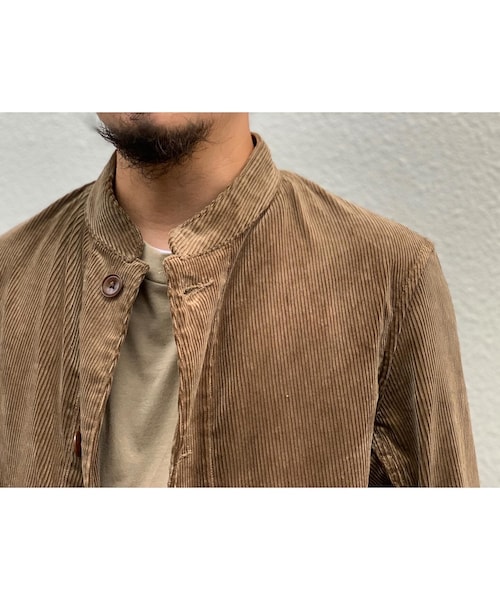 Scye（サイ）の「SCYE / Cotton Corduroy Stand Collar Work Jacket