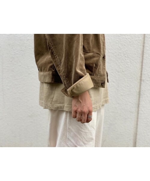 Scye（サイ）の「SCYE / Cotton Corduroy Stand Collar Work Jacket