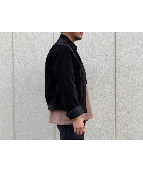 Scye（サイ）の「SCYE / Cotton Corduroy Stand Collar Work Jacket
