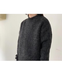 AURALEE オーラリー　wool/alpacaセーター AURALEE アルパカウールニット | a flat shop