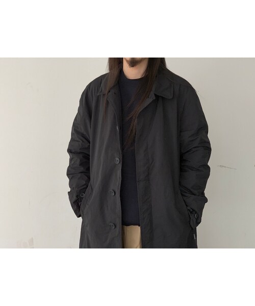 Scye（サイ）の「SCYE / N/P Garment Dyed Balmacaan Coat（その他アウター・メンズ・その他）」の4枚目の写真