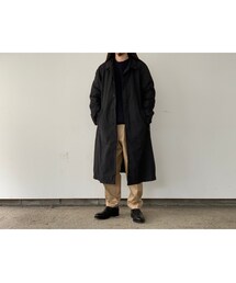 SCYE / N/P Garment Dyed Balmacaan Coat