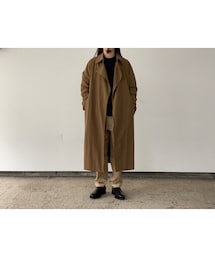 Burnish | La Favola / Taslan Nylon Wrap Coat(ナイロンジャケット)