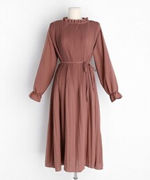 DHOLIC | ストラップ付プリーツワンピース(ワンピース)