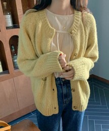 DHOLIC STYLE | [URBANROSY] アルパカブレンドニットカーディガン(カーディガン/ボレロ)