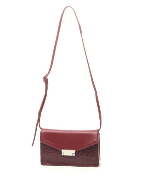 GLOBAL WORK(グローバルワーク)の「スクエアミニBAG(バッグ・レディース・ブラック09/ボルドー38・ONE SIZE)」の2枚目の写真