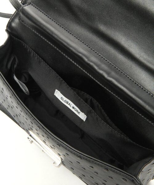 GLOBAL WORK(グローバルワーク)の「スクエアミニBAG(バッグ・レディース・ブラック09/ボルドー38・ONE SIZE)」の5枚目の写真