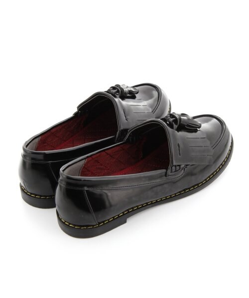 GLOBAL WORK（グローバルワーク）の「フリンジタッセルローファー（シューズ・レディース・ブラック09/シルバー12/ネイビー88・Ｓ(22-22.5cm)/Ｍ(23-23.5cm)/Ｌ（24-24.5cm））」の6枚目の写真