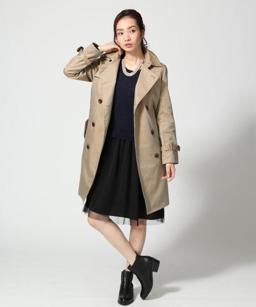 GLOBAL WORK（グローバルワーク）の「ニットドッキングワンピース（ワンピース/ドレス・レディース・ボーダー06/グレー15/ネイビー88・Ｍ/Ｌ）」の6枚目の写真