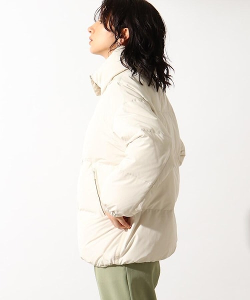 OZOC(オゾック)の「リバーシブルダウン(ジャケット/アウター・レディース・ブラック(019)/ナチュラル(050)/グレー(012)・38(M)/40(L))」の5枚目の写真