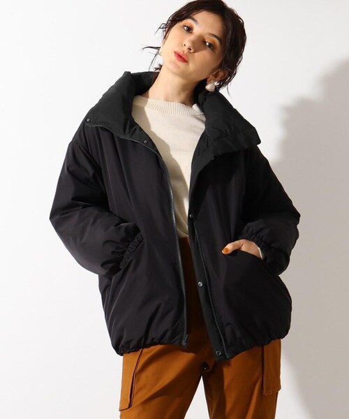 OZOC(オゾック)の「リバーシブルダウン(ジャケット/アウター・レディース・ブラック(019)/ナチュラル(050)/グレー(012)・38(M)/40(L))」の21枚目の写真