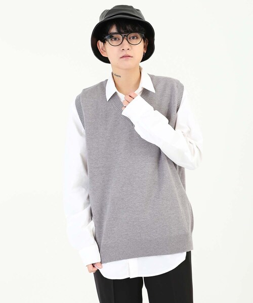 BOYSHE（ボーイシー）の「スタンダード 玉縁ポケットシャツ　ホワイト（シャツ/ブラウス・レディース・その他）」の6枚目の写真