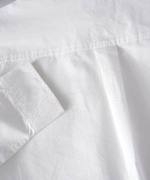 BOYSHE（ボーイシー）の「スタンダード 玉縁ポケットシャツ　ホワイト（シャツ/ブラウス・レディース・その他）」の14枚目の写真