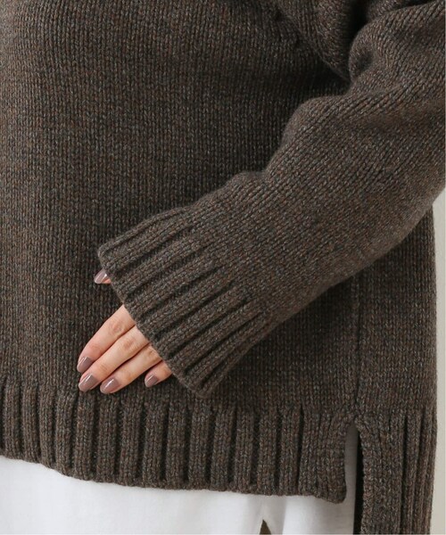 FRAMeWORK（フレームワーク）の「SILTE MOULINE OVERSIZED CREWNECK SWEATER◆（トップス・グレーA/フリー/在庫あり）」の12枚目の写真