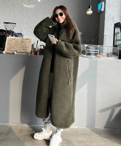 Days デイズ　DAYS リバーシブル　ボア　ロングコート　美品 ?media_id=3790071891834826572