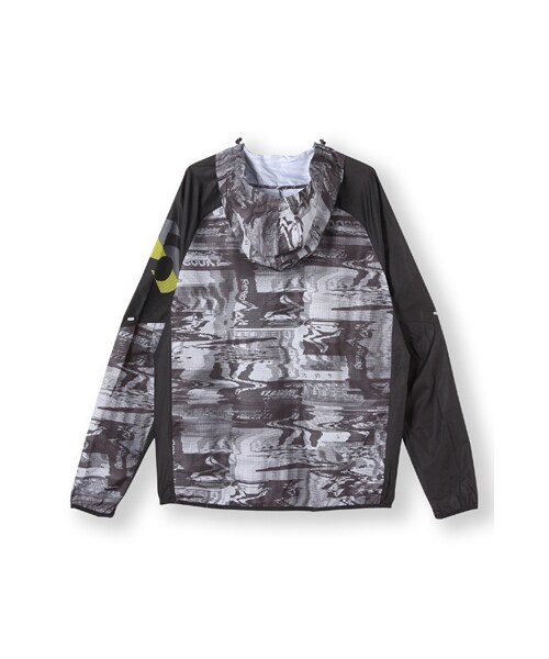 Reebok(リーボック)の「Reebok (リーボック) ONEシリーズ LW グリッチグラフィック パーカー(トップス・メンズ・AOPマルチグチッチ/AOPグレーグチッチ・S身長162~168cm胸囲85~91cm/M身長167~173cm胸囲89~95cm/L身長172~178cm胸囲93~99cm/O身長177~183cm胸囲97~103cm/XO身長182~188cm胸囲101~107cm)」の7枚目の写真