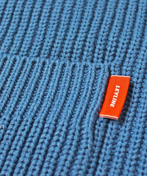 Leyline（レイライン）の「pocket sweater（ニット/セーター・レディース・ブルー/グレー・M/L）」の5枚目の写真