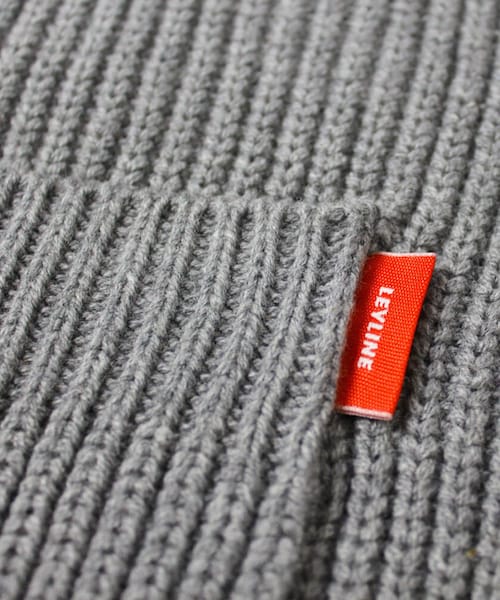 Leyline（レイライン）の「pocket sweater（ニット/セーター・レディース・ブルー/グレー・M/L）」の4枚目の写真