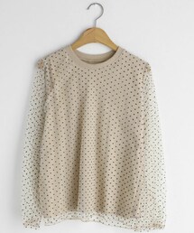 DHOLIC | シアードットスリーブスウェット(スウェット)