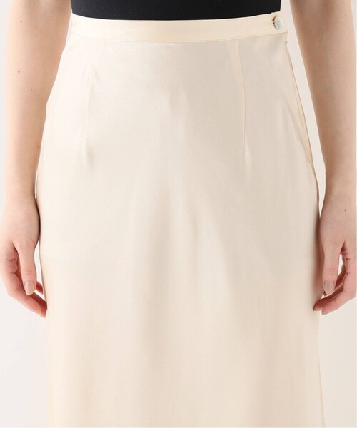 エディットフォールル サテンバイアスマキシスカート NEWサテンバイアスマキシスカート（ロング・マキシ丈スカート