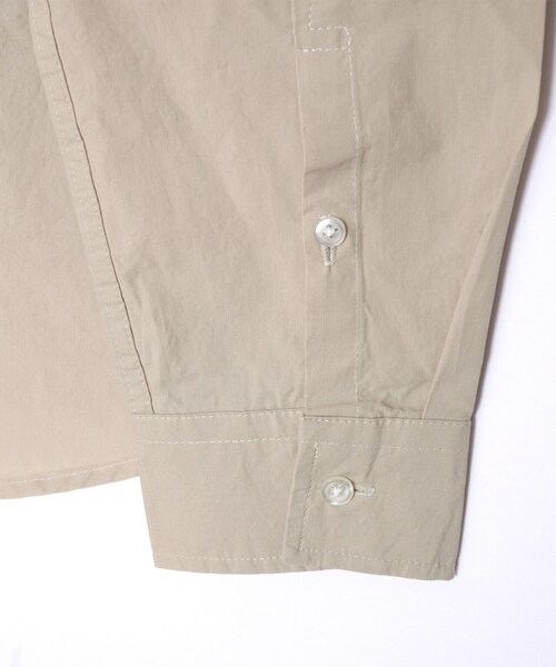 BOYSHE（ボーイシー）の「スタンダード 玉縁ポケットシャツ　ベージュ（シャツ/ブラウス・レディース・その他）」の11枚目の写真