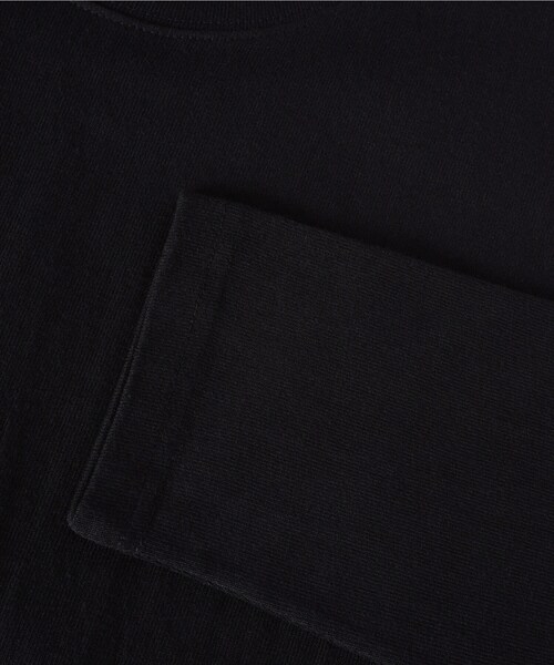 BOYSHE（ボーイシー）の「シンプルロングTシャツ オーバーサイズカットソー　ブラック（Tシャツ/カットソー・レディース・その他）」の11枚目の写真