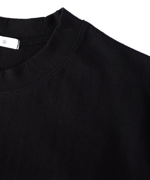 BOYSHE（ボーイシー）の「シンプルロングTシャツ オーバーサイズカットソー　ブラック（Tシャツ/カットソー・レディース・その他）」の10枚目の写真