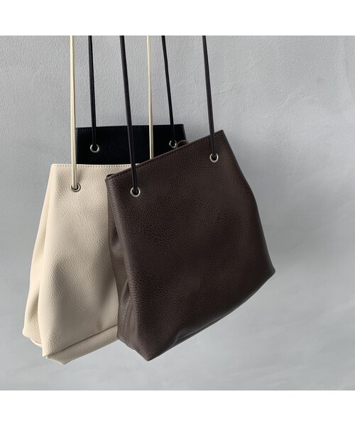 no brand（ノーブランド）の「3wayフェイクレザーバッグ（ショルダーバッグ・レディース・その他）」の3枚目の写真