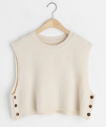 DHOLIC | サイドボタンベスト(ベスト)