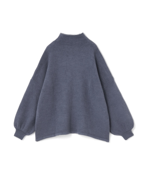 GRL（グレイル）の「ハイネックボリュームスリーブニットトップス（ニット/セーター・レディース・アイボリー/ブルーグレー・F）」の2枚目の写真