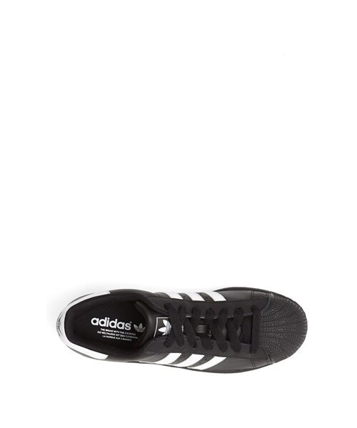 adidas(アディダス)の「adidas 'Superstar 2' Sneaker (Men)(スニーカー・Black/ White・9 M/8 M/9.5 M/10 M/11.5 M/11 M/10.5 M)」の4枚目の写真
