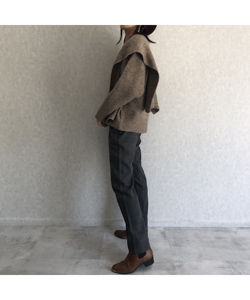 copine(コピン)の「着回し力抜群!肩掛けニット付きシンプルニット(3color)(ニット/セーター・レディース・その他)」の11枚目の写真