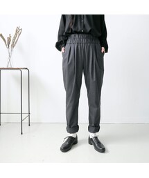si-si-si comfortハイウエスト吊りキルトパンツ スースースー Si-Si-Si（スースースー）の「「Si-Si-Si / スースースー」ハイ