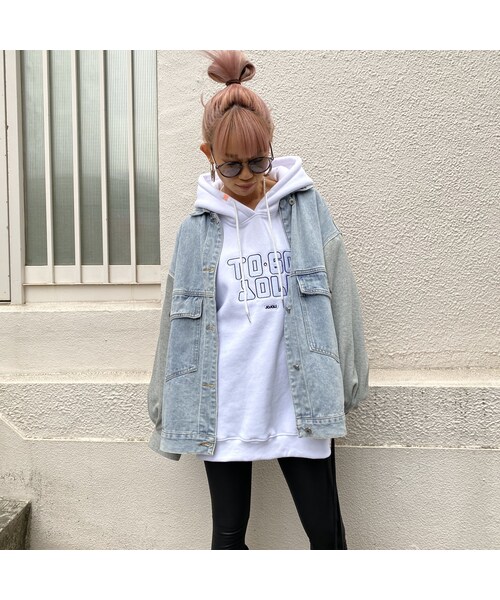 no brand（ノーブランド）の「ドッキング♥デニジャケ｢BUT｣#5062（デニムジャケット・レディース・その他）」の6枚目の写真