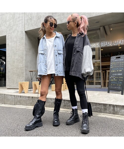 no brand（ノーブランド）の「ドッキング♥デニジャケ｢BUT｣#5062（デニムジャケット・レディース・その他）」の2枚目の写真