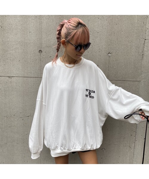 no brand（ノーブランド）の「ミニ裏BIGSW｢harvard｣#6029（スウェット・レディース・その他）」の4枚目の写真