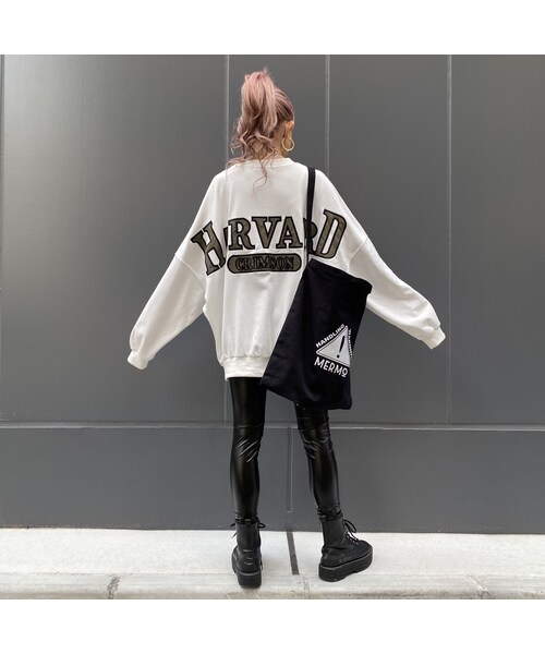 no brand（ノーブランド）の「ミニ裏BIGSW｢harvard｣#6029（スウェット・レディース・その他）」の2枚目の写真