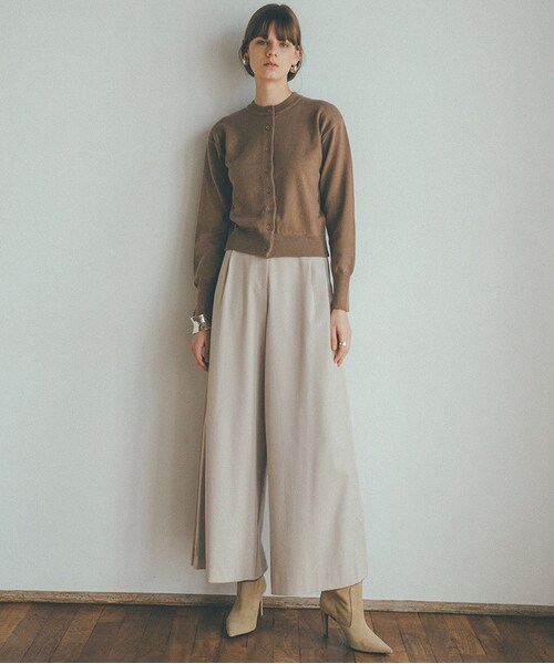 CLANE（クラネ）の「サイドスリットワイドパンツ（）」 - WEAR