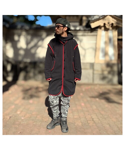 ALDIES（アールディーズ）の「Fleece Military Coat(Black)（ダウンジャケット/コート・その他）」の7枚目の写真