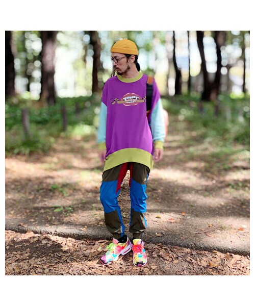 ALDIES(アールディーズ)の「Freak Out Funny Sweat(Purple)※直営店限定アイテム(スウェット・その他)」の6枚目の写真