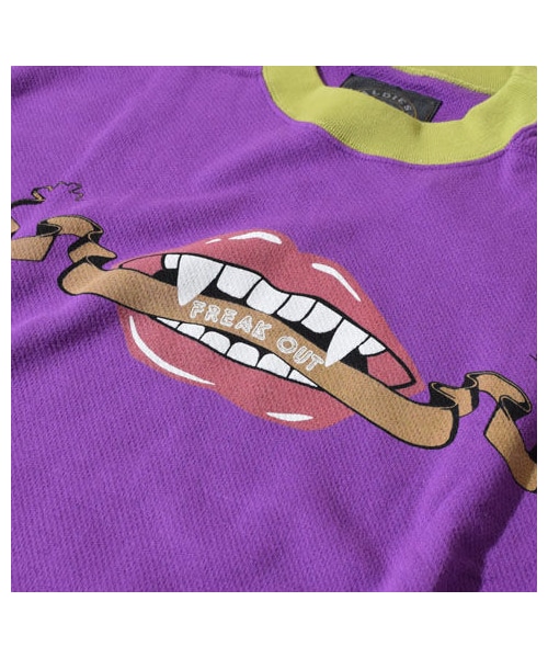 ALDIES(アールディーズ)の「Freak Out Funny Sweat(Purple)※直営店限定アイテム(スウェット・その他)」の4枚目の写真