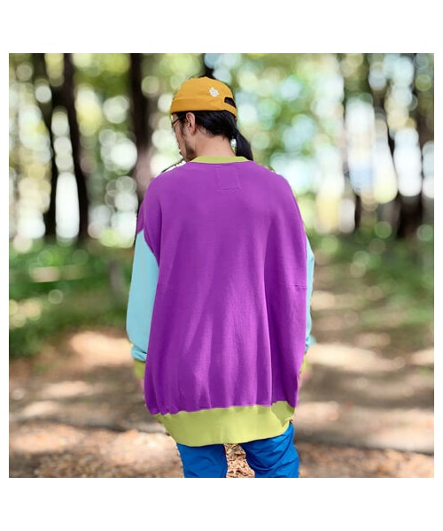 ALDIES(アールディーズ)の「Freak Out Funny Sweat(Purple)※直営店限定アイテム(スウェット・その他)」の9枚目の写真