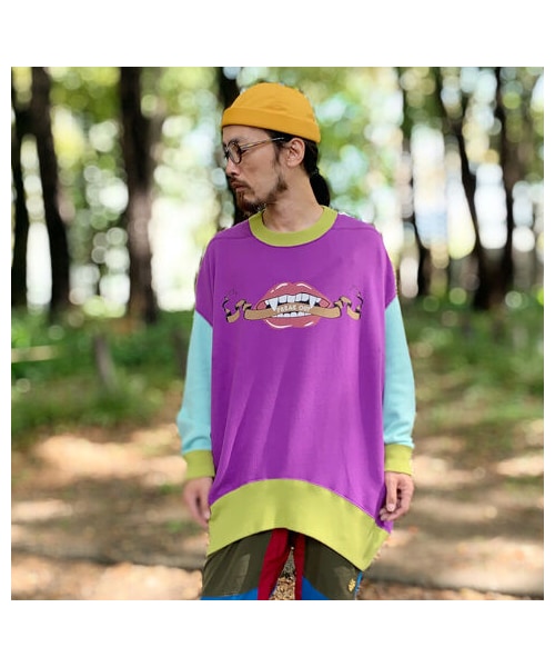 ALDIES(アールディーズ)の「Freak Out Funny Sweat(Purple)※直営店限定アイテム(スウェット・その他)」の8枚目の写真